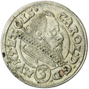 Silesia, Duchy of Münsterberg-Oels, Karl II, 3 Kreuzer Oels 1613