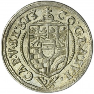 Silesia, Duchy of Münsterberg-Oels, Karl II, 3 Kreuzer Oels 1613