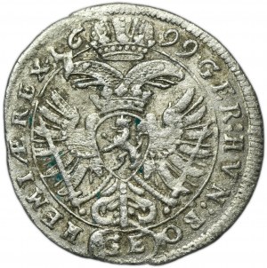 Austria, Leopold I, 3 Kreuzer Prague 1699 GE
