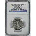 PRÓBA NIKIEL, 20 złotych 1974 XXX Lat PRL, Górnik - NGC UNC DETAILS