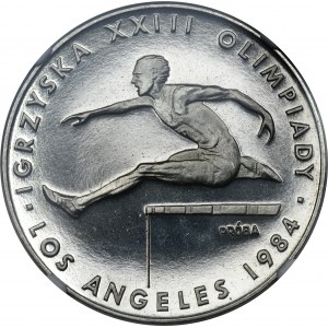 PRÓBA NIKIEL, 200 złotych 1984 Los Angeles - NGC PF68 ULTRA CAMEO