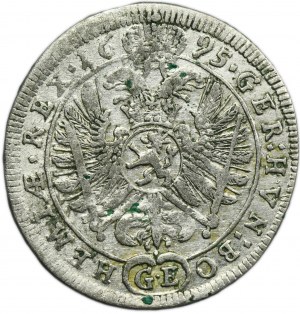 Austria, Leopold I, 3 Kreuzer Prague 1695 GE