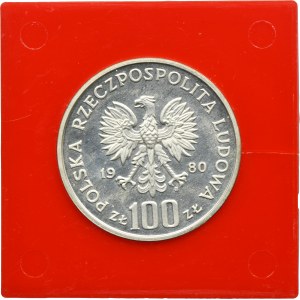 PRÓBA, 100 złotych 1980 Jan Kochanowski
