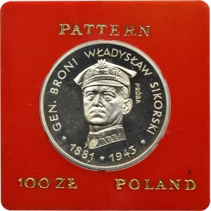 PRÓBA, 100 złotych 1981 Władysław Sikorski