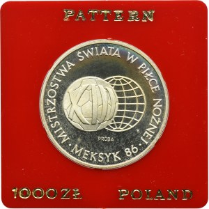 PRÓBA, 1.000 złotych 1986 MŚ Meksyk '86