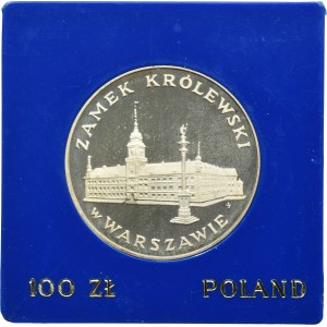 100 zloty 1975 Royal Castle in Warsaw