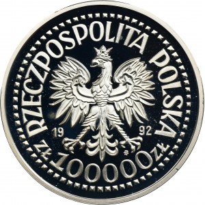 100.000 złotych 1992 Wojciech Korfanty