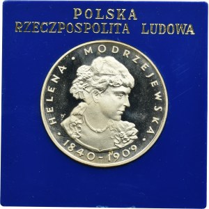 100 zloty 1975 Helena Modrzejewska