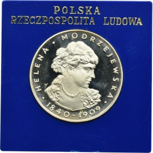 100 złotych 1975 Helena Modrzejewska