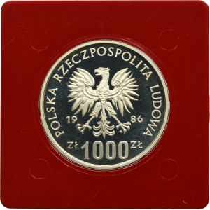 SAMPLE, 1 000 zlatých 1986 Mexiko Majstrovstvá sveta '86