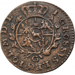 Poniatowski, Groschen Krakau 1768 G