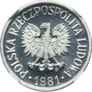 10 halierov 1981 - NGC PF69 CAMEO - LUSTRIAGE