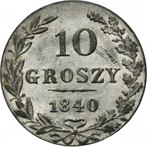 10 groschen Warsaw 1840 MW