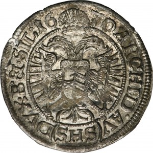 Silesia, Habsburg rule, Leopold I, 3 Kreuzer Breslau 1670 SHS - UNLISTED
