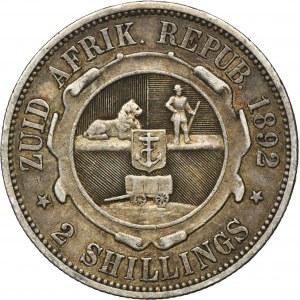 South Africa, 2 Shillings Berlin 1892