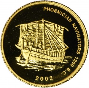 Ghana, 500 Sika 2002 - The Phoenician Ship
