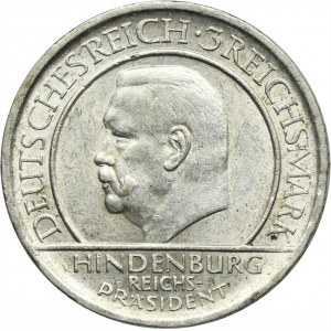Niemcy, Republika Weimarska, 3 Marki Berlin 1929 A - Przysięga