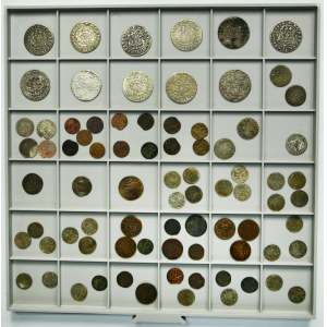 Set, Poland, Free City of Danzig and Silesia, Habsburg rule, Mix of coins (80 pcs.)
