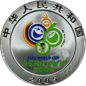 China, 10 Yuan 2005 - 2006 FIFA World Cup, Germany