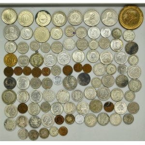 Set, Mix of European coins (aprox.100 pcs.) - SILVEr