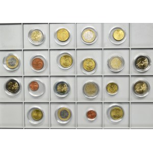 Set, Europe, Euro coins (20 pcs.)