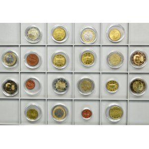 Set, Europe, Euro coins (20 pcs.)