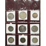 Lot, Germany, Album with coins (23 pcs.) - SILVER