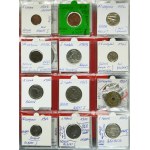 Lot, Album with world coins (151 pcs.) - SILVER