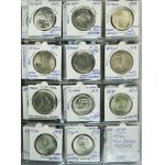 Lot, Czechoslovakia, Album with coins (138 pcs.) - SILVER