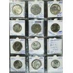 Lot, Czechoslovakia, Album with coins (138 pcs.) - SILVER