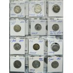 Lot, France, Album with coins (186 pcs.) - SILVER