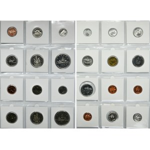 Set, Canada, Vatican, Mix of coins (24 pcs.)