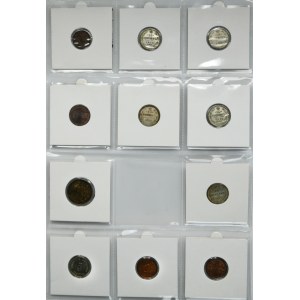 Set, Finland, Germany, Russia, Mix of coins (11 pcs.)