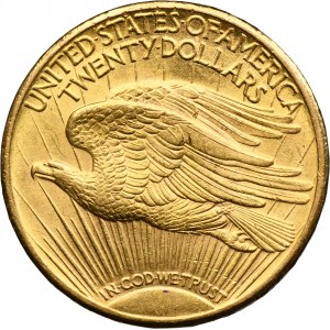 USA, 20 Dollar Philadelphia 1924 St. Gaudens - Doppeladler