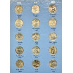 Set, USA, 50 States of America, 1/4 Dollars 1999-2008 (50 pcs.)