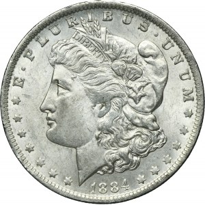 USA, 1 Dolar Nowy Orlean 1884 O - Morgan