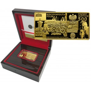 500 zloty 2021 Lech Kaczynski It's Worth Being Polish