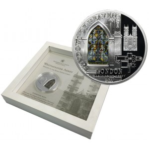 Cook Islands, Elizabeth II, 10 Dollars 2011 Westminster Abbey