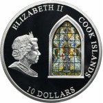 Cook Islands, Elizabeth II, 10 Dollars 2011 Westminster Abbey