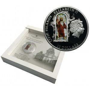 Cook Islands, Elizabeth II, 10 Dollars 2012 St. Isaac's Cathedral