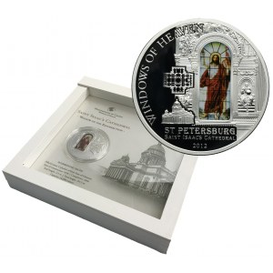 Cook Islands, Elizabeth II, 10 Dollars 2012 St. Isaac's Cathedral