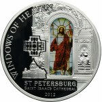 Cook Islands, Elizabeth II, 10 Dollars 2012 St. Isaac's Cathedral