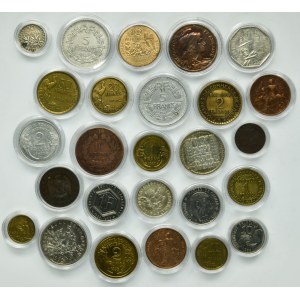 Set, France, Mix coins (26 pcs.)