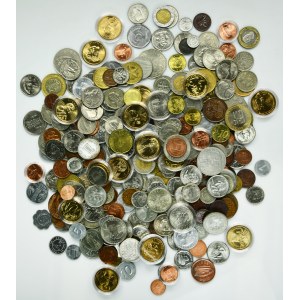 Set, Mix of world coins (1559 g) - including plenty from USA