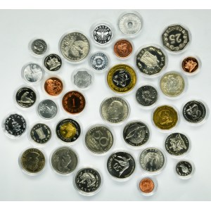 Set, Mix of foreign coins (35 pcs.)