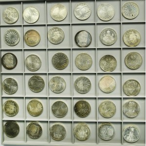 Set, Germany, FRG, 10 Mark (36 pcs.) - SILVER