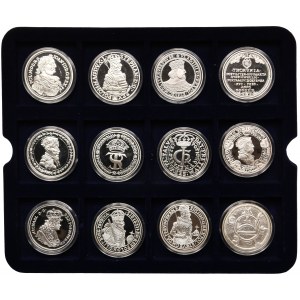 Set, COPY SILVER, Most Valuable Polish Coins (12 pieces).