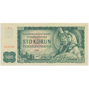 Czechosłowacja, 100 koron 1961