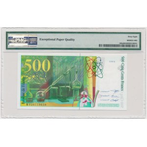 Francja, 500 franków 1994 - PMG 68 EPQ