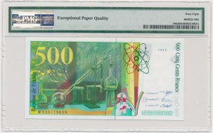 France, 500 Francs 1994 - PMG 68 EPQ